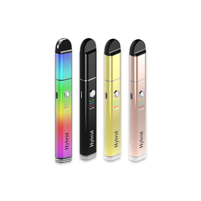 Quartz Atomizer Rechargeable CBD Battery 3 In 1 Preheat 510 Thread 4.8V 500mah
