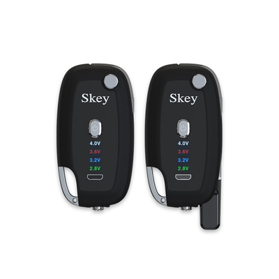 Key Fob Box Mod 510 Thread Oil Vape Battery 3.6V 500mAh Variable Voltage