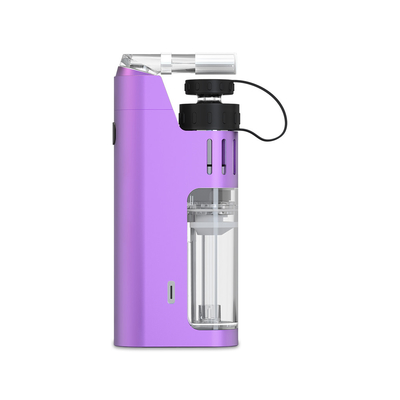 3000Mah 18650 Concentrate Vaporizer Pen Cbd Oil Curved Glass Mouthpiece