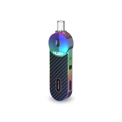 Glass Mouthpiece Marijuana Paste Vaporizer Dry Herb 2000mAh With Charging Dock