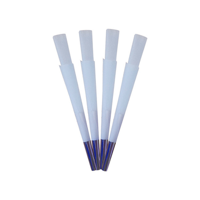Brown Rice Paper Pre Roll Cone Slow Burning 84mm 98mm ROHS Approved