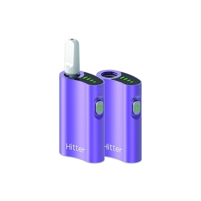 Portable Metal Curved Chamber Preheat Vape Battery Custom For 510 Cartridges