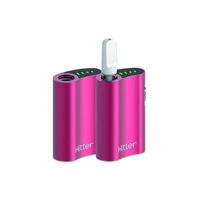 Portable Metal Curved Chamber Preheat Vape Battery Custom For 510 Cartridges
