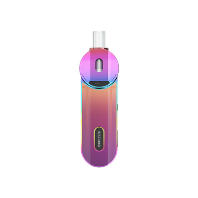 Glass Mouthpiece Dry Herb Vaporizer 1500mah Magnetic Connection