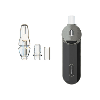2000mAh Marijunna Flower Dry Herb Vaporizer With Glass Bong Adaptor