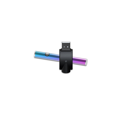 Slim Preheat Rechargeable CBD Battery Bottom Engraved Logo Vape Pen