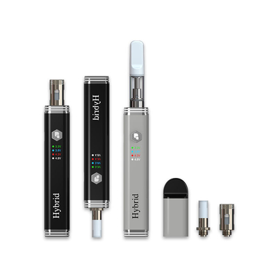 Quartz Atomizer Rechargeable CBD Battery 3 In 1 Preheat 510 Thread 4.8V 500mah