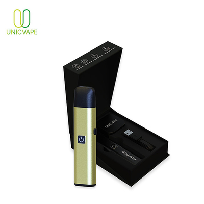 Ceramic Chamber Concentrate Vaporizer Pen 3.3V 3.7V 4.2V With Glass Jar