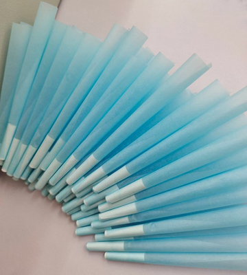 Logo Printed Customized Pre Roll Cone Dry Herbs 98mm Ultra Thin