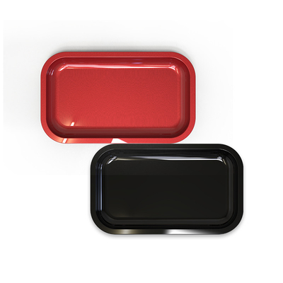 Tin Plate Custom Rolling Tray Tobacco Metal Tray 27X16mm for Dry Herb